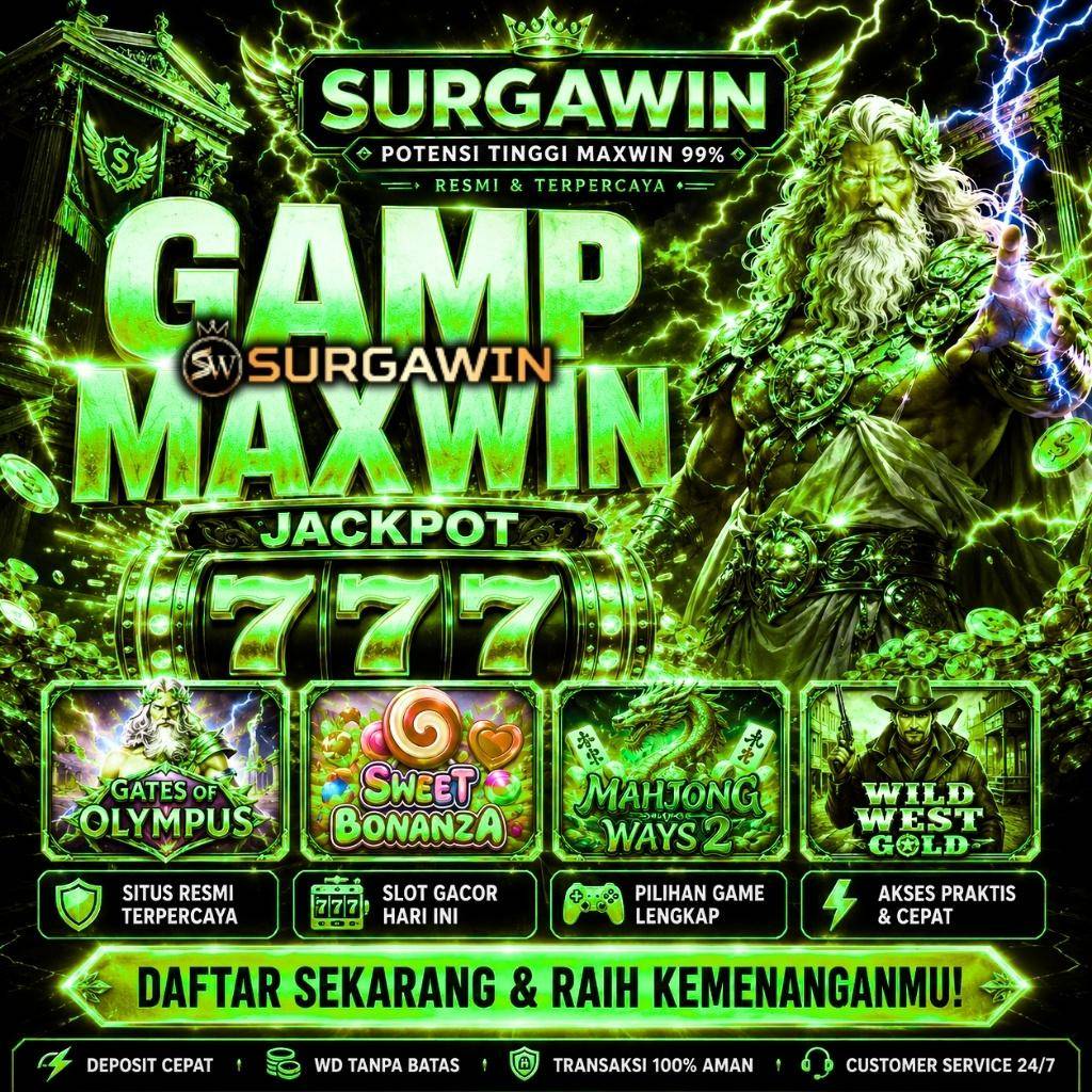 SURGAWIN: Agen Slot88 Terpercaya & Berlisensi Resmi di Indonesia